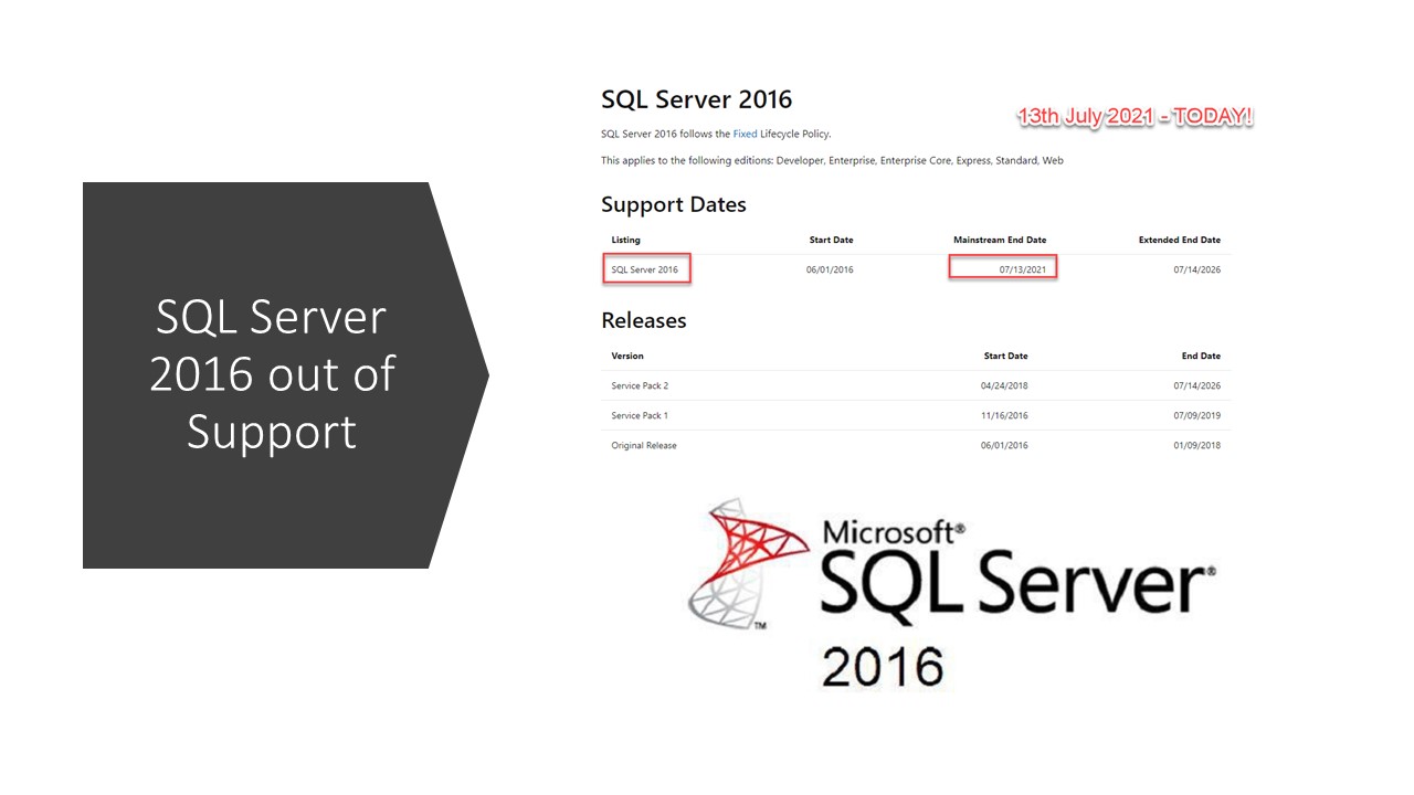 SQLServer2016-OutofSupport