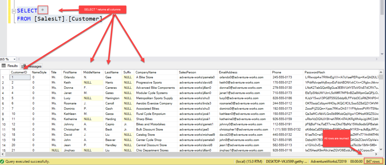 How to Write SQL Queries | Simple SELECT Statement - Gethyn Ellis