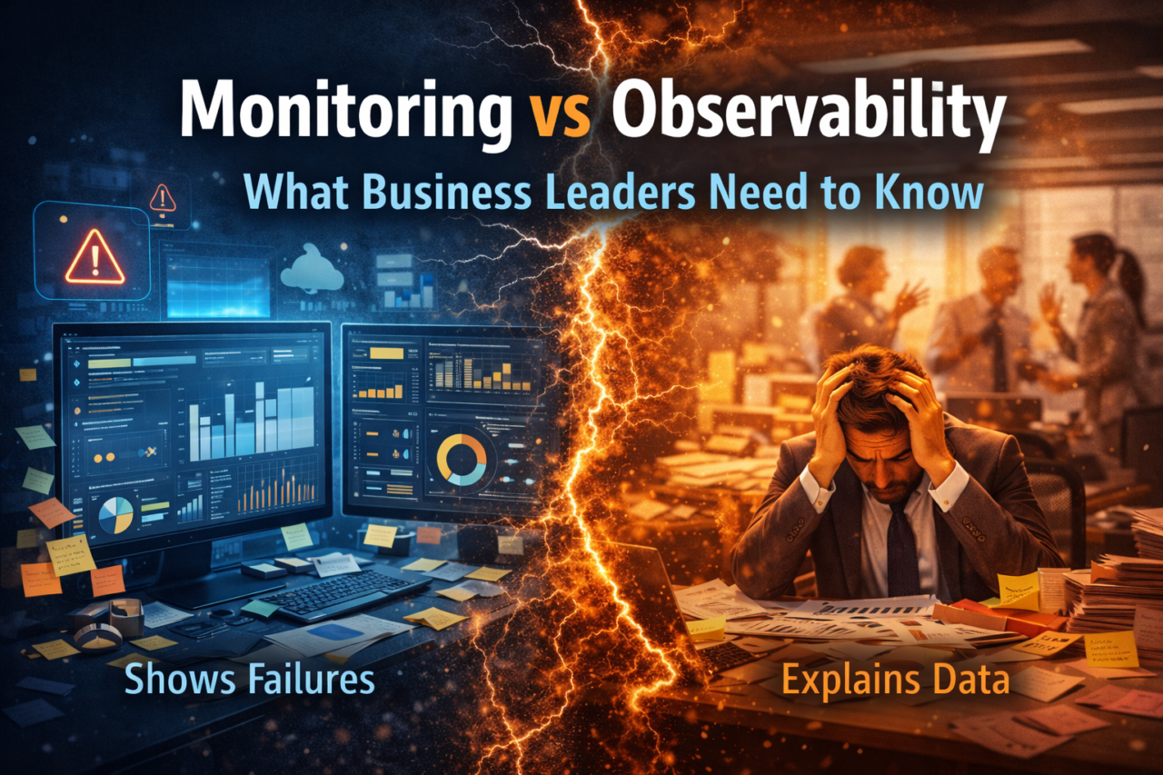 Monitoring vs Observability: What Business Leaders Need to Know ...