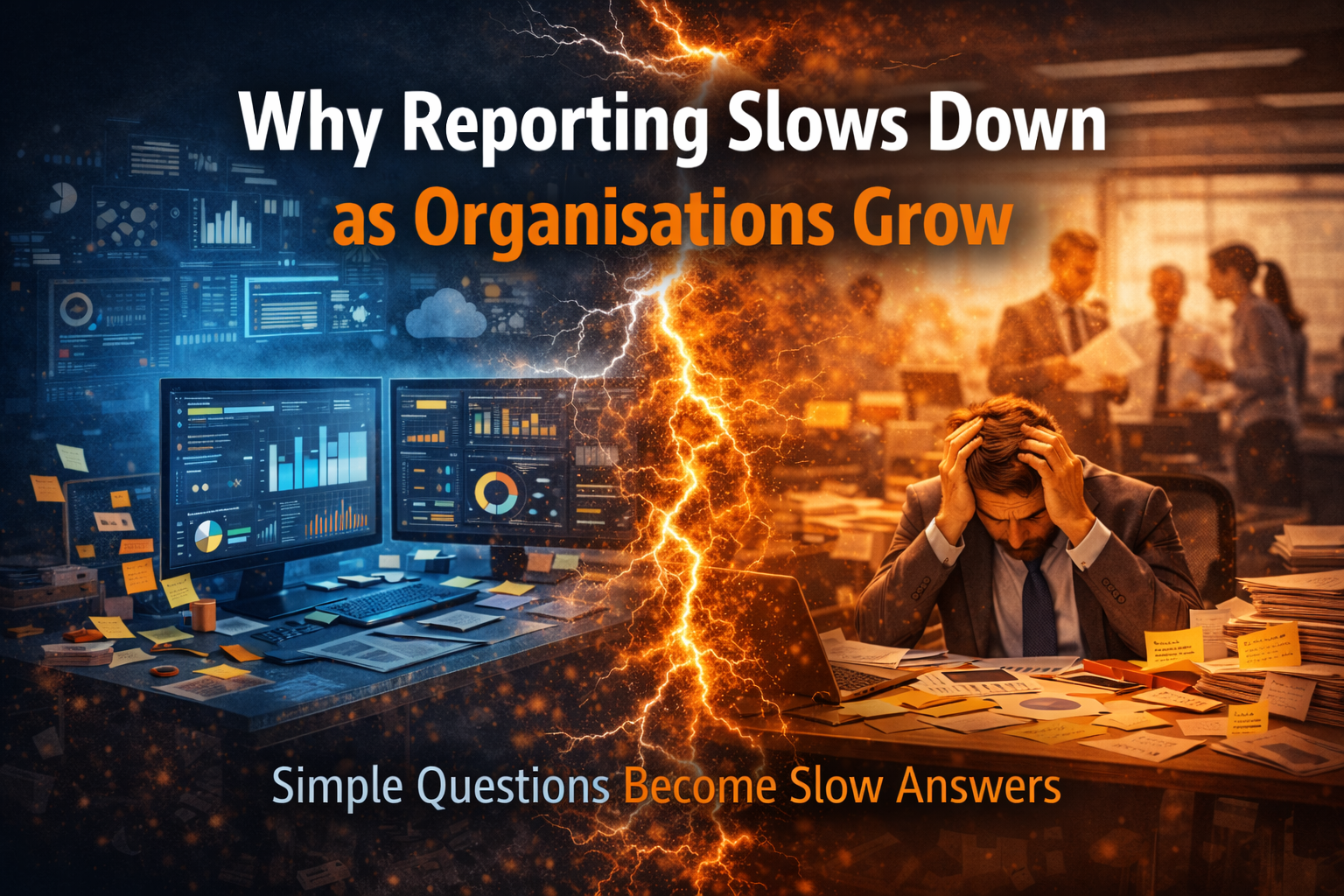 Reorting Problems Why Reporting Slows Down as Organisations Grow - Gethyn Ellis