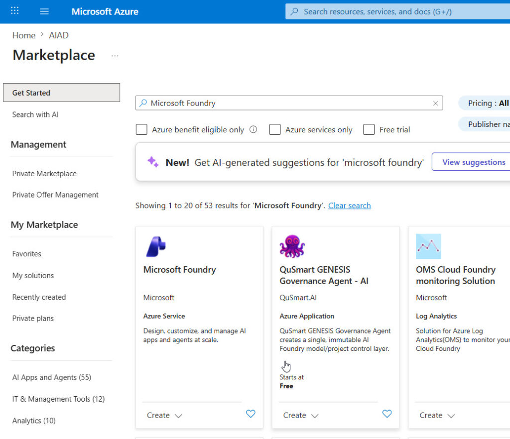 Microsoft Foundry Agent Service for multi-agent orchestration