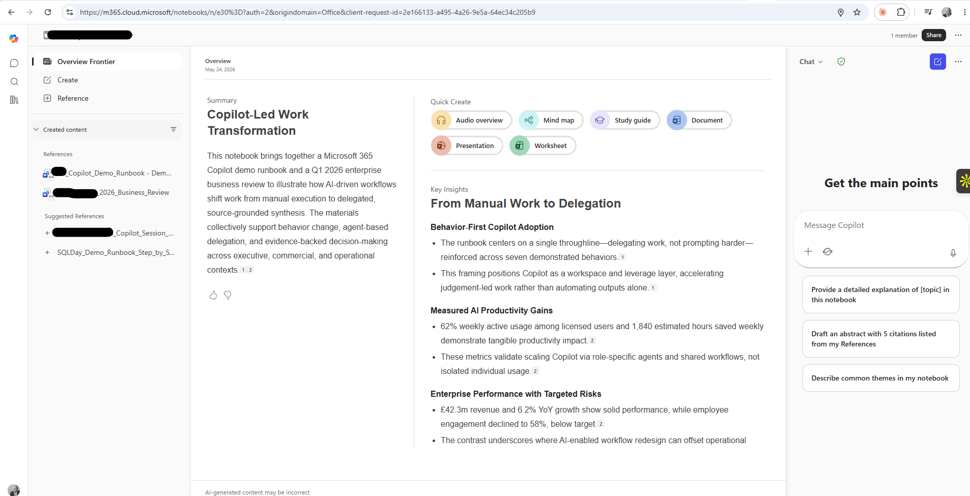 Copilot. Copilot Copilot Notebooks: The Most Underused Workspace in M365 - Gethyn Ellis